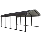 Arrow | Carport 12x20x7 ft Charcoal CPHC122007